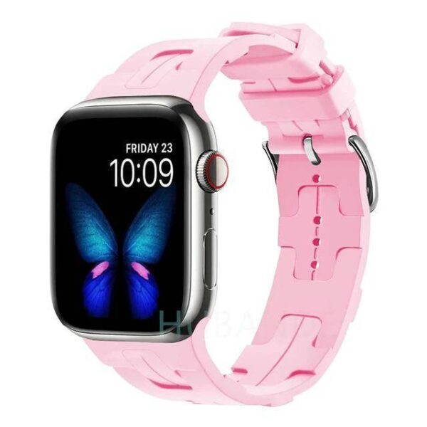 Pulseira silicone social 42-49mm - Image 5