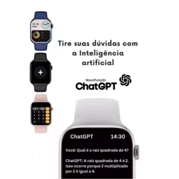 HW X Mini 41mm | Amoled | 3 pulseiras - Image 3