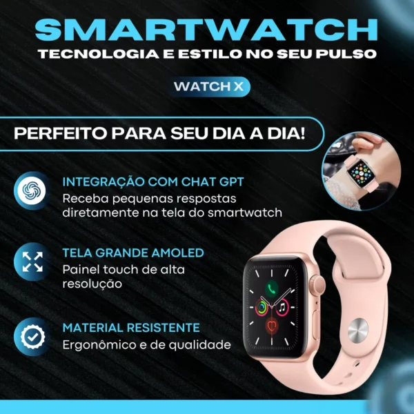 Microwear WATCH X 2 45mm Series 10  (Resistente a Água) - Image 3