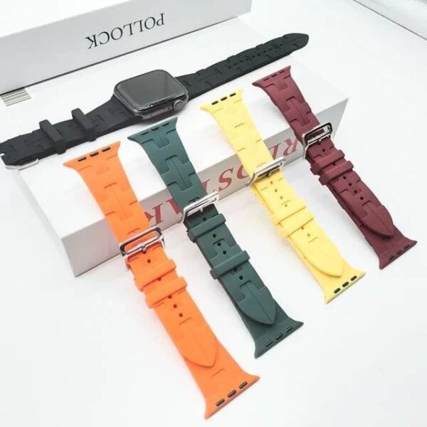 Pulseira silicone social 42-49mm - Image 3