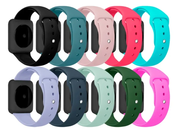 Pulseira Silicone Lisa 42-49mm