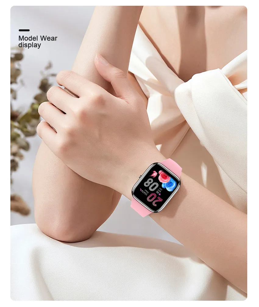 S9 MINI 41mm | Series 10 | Assist. Voz | Ligacoes | 3 Pulseiras - Imagem 2