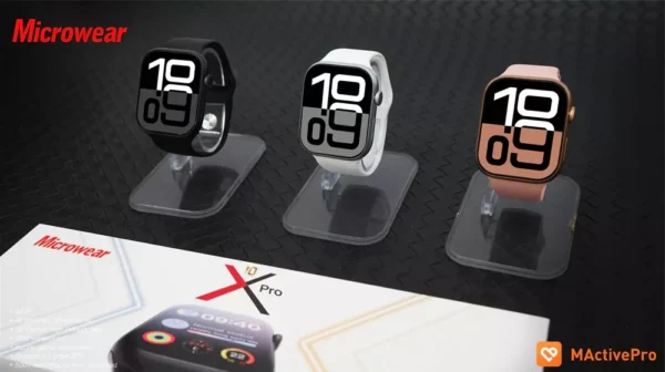Microwear S10 Pro 46mm | Series 10 | NFC | ChatGPT | Ultrafino | IP68 | 1GB | Oled - Image 2