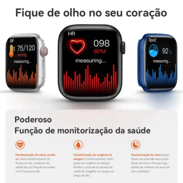 HW X Mini 41mm | Amoled | 3 pulseiras - Image 5