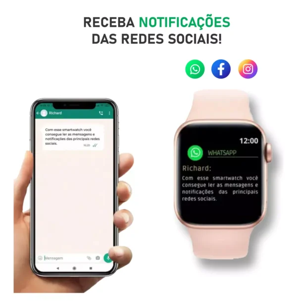 Microwear W10 OLED | 46mm | Serie 10 | NFC | ChatGPT | Tradutor - Image 4