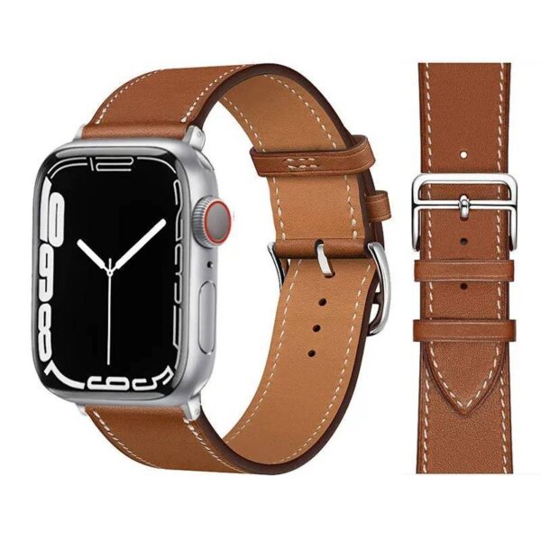 Pulseira De Couro Premium 42-49mm - Image 3