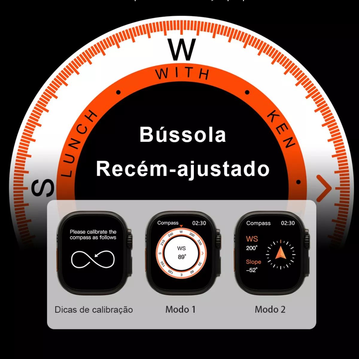 HW ULTRA 2 Series 9 7 Pulseiras - Imagem 2