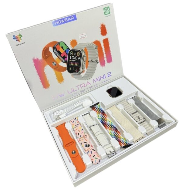 HW MINI 2 41mm Series 9 | 7 Pulseiras - Imagem 3