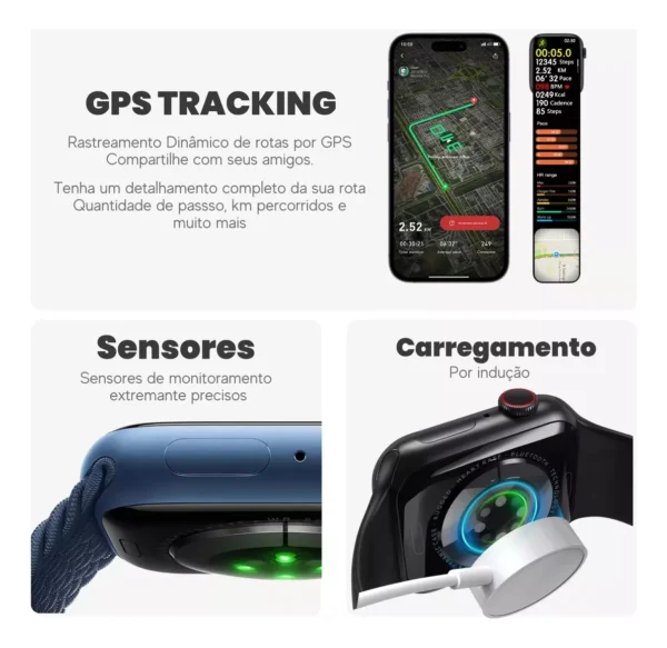 Microwear S10 47mm | Series 10 | NFC | ChatGPT | Ultrafino OLED - Image 7
