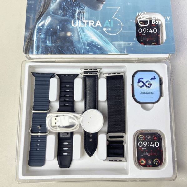 Microwear Ultra 3 AI 5G 49mm Amoled | Micro SIM | 32GB | 2GB Ram - Image 2