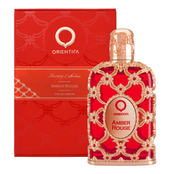Perfume Árabe Orientica AMBER ROUGE Luxury Collection  80ml FEMININO - Imagem 3
