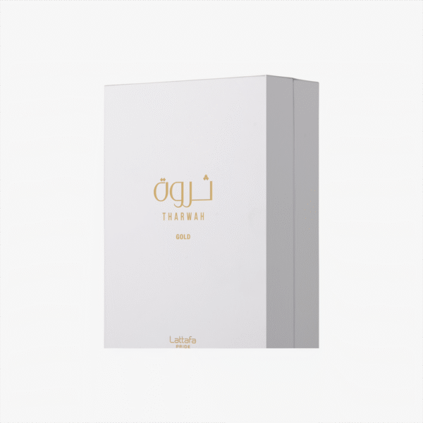 Perfume Árabe THARWAH GOLD LATTAFA 100ml FEMININO - Imagem 3