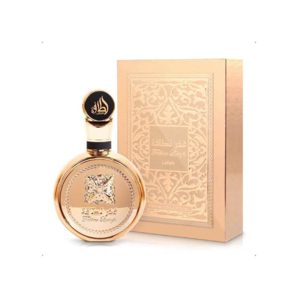 Perfume Árabe Lattafa FAKHAR GOLD Eau de Parfum 100ml MASCULINO - Imagem 2