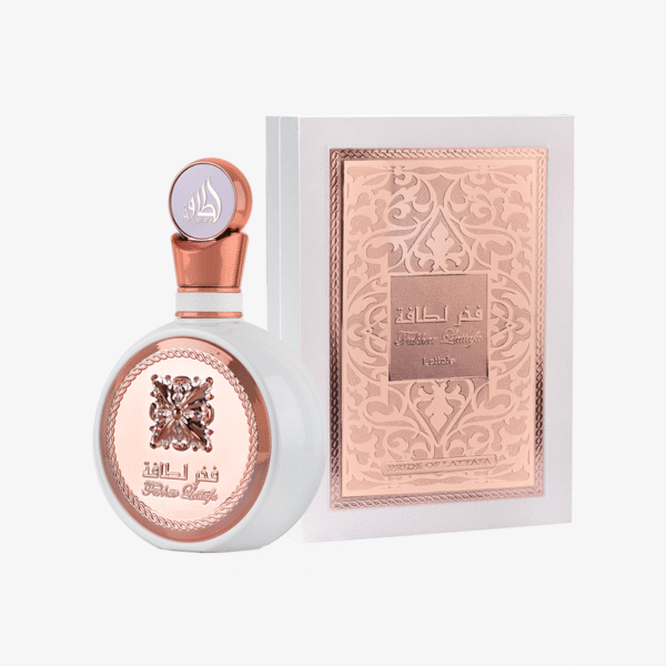 Perfume Árabe Lattafa FAKHAR ROSE 100ml  FEMININO - Imagem 2