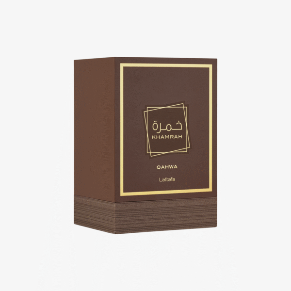 Perfume Árabe Lattafa KHAMRAH QAHWA eau de parfum  100ml UNISSEX - Imagem 3