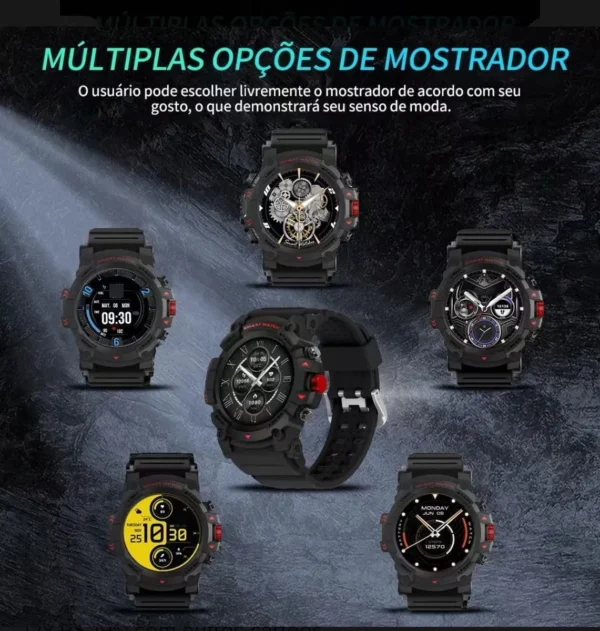 Peje Sport Militar G01c Gps Prova Da Agua IP68 - Imagem 4