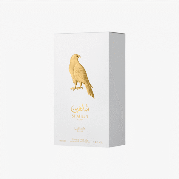 Perfume Árabe SHAHEEN GOLD LATTAFA 100ml UNISSEX - Imagem 3