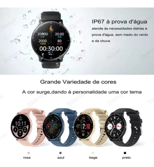 Peje Zw02 Redondo Prova D'água Ip68 - Imagem 4