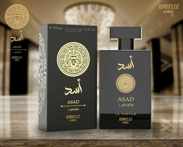 KIT  ASAD Creme Hidratante 200mL, Perfume Asad 100mL e Perfume Hair 15mL. Isabelle La Belle - Imagem 2