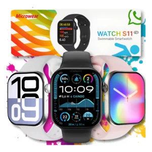 [LANÇ] Microwear S11 PRO 47mm | Series 11 | Super Amoled | Resp. Whatsapp | 2GB