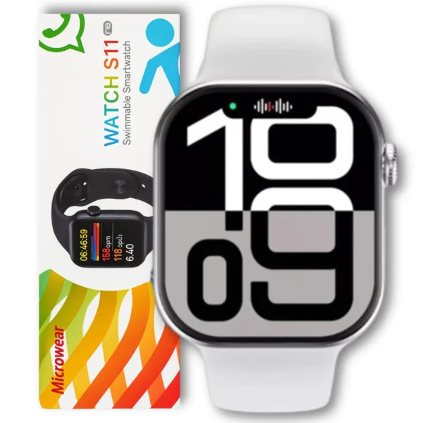 [LANÇ] Microwear S11 PRO 47mm | Series 11 | Super Amoled | Resp. Whatsapp | 2GB - Imagem 4