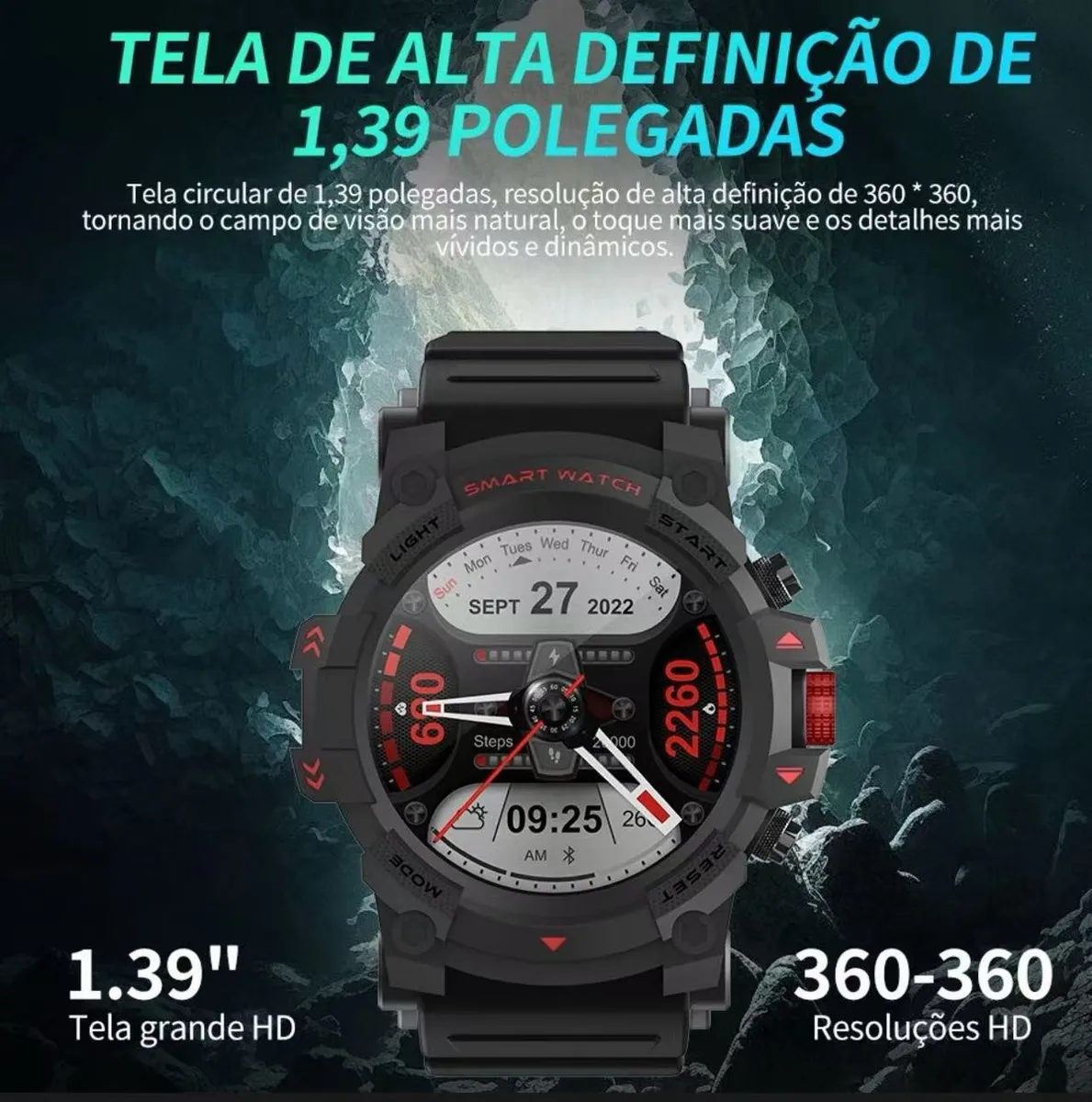Peje Sport Militar G01c Gps Prova Da Agua IP68 - Imagem 7