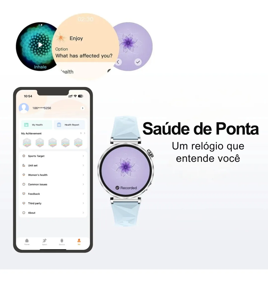 Gt5 Mini 41mm Ciclo Feminino Amoled Nfc - Imagem 3