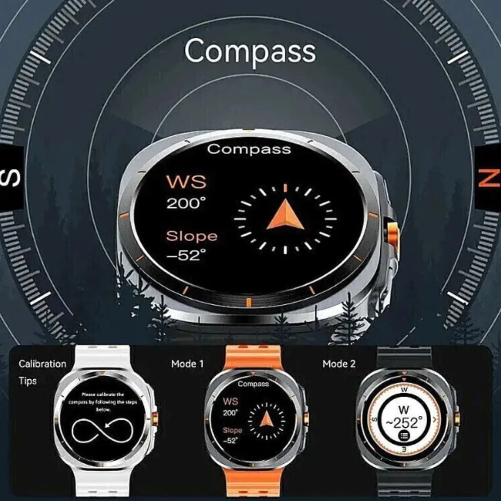 Microwear MA33 Watch Ultra 2 47mm | CPU Dual Core | ChatGPT | Resp Whatsapp - Imagem 4