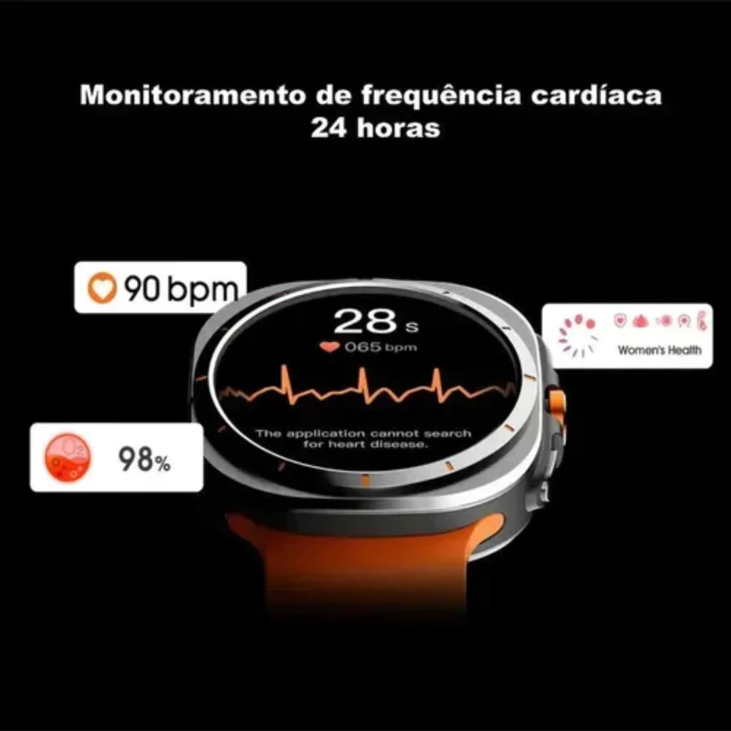 Microwear MA33 Watch Ultra 2 47mm | CPU Dual Core | ChatGPT | Resp Whatsapp - Imagem 6