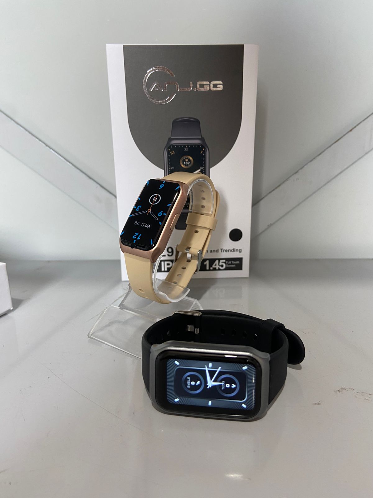 Smartbracelet ANJGG AJL97 | Exercicios | monitor saude | Aprova dágua IPS HD - Imagem 2