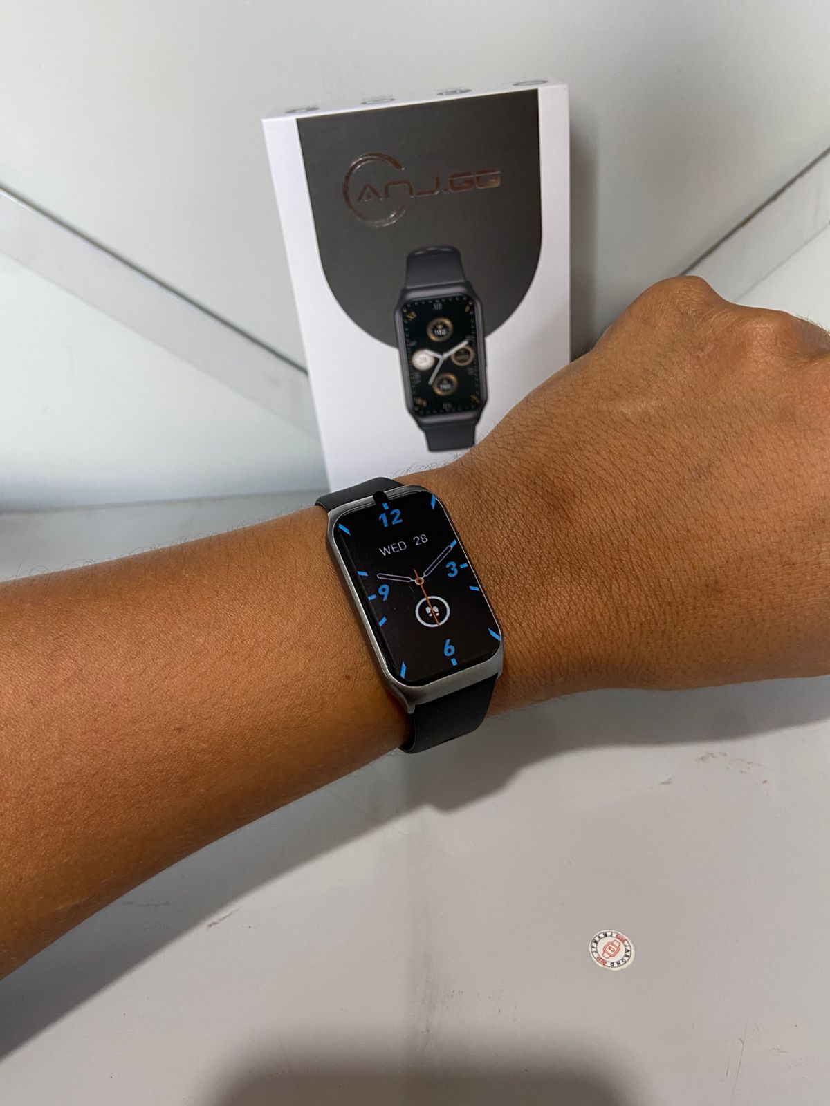 Smartbracelet ANJGG AJL97 | Exercicios | monitor saude | Aprova dágua IPS HD - Imagem 7