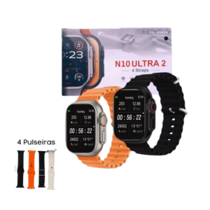 N10 Ultra 2 49mm Series 10  4 Pulseiras