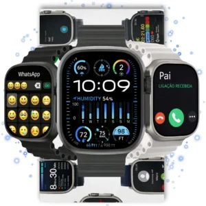 Microwear Ultra 5 | Responde whatsapp | Tela Amoled | Faz ligações