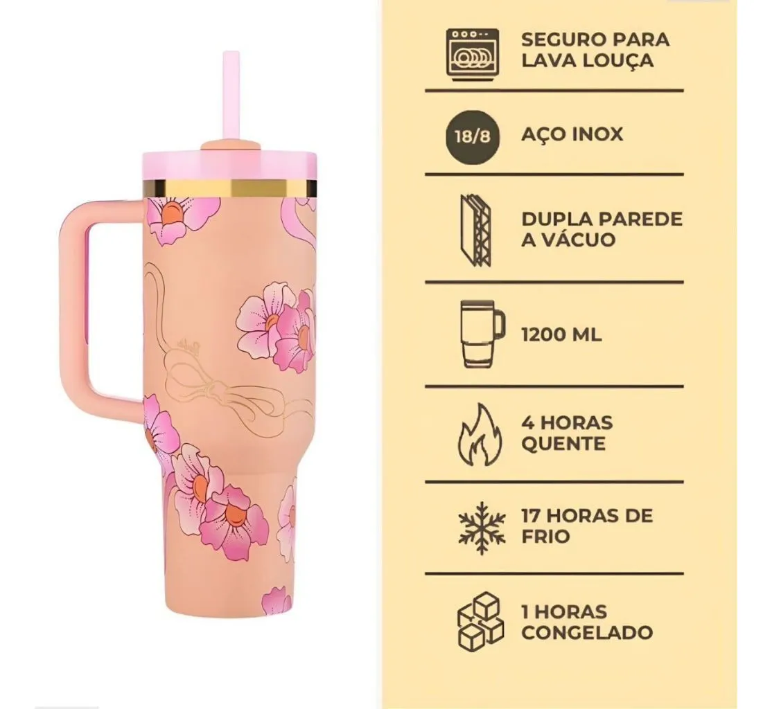 Copo Térmico 1200ml Barbie - Imagem 2