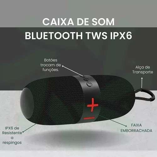Caixa de som Bluetooth Super grave YX-P03 - Imagem 2