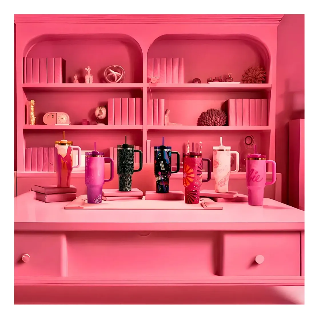 Copo Térmico 1200ml Barbie - Imagem 3