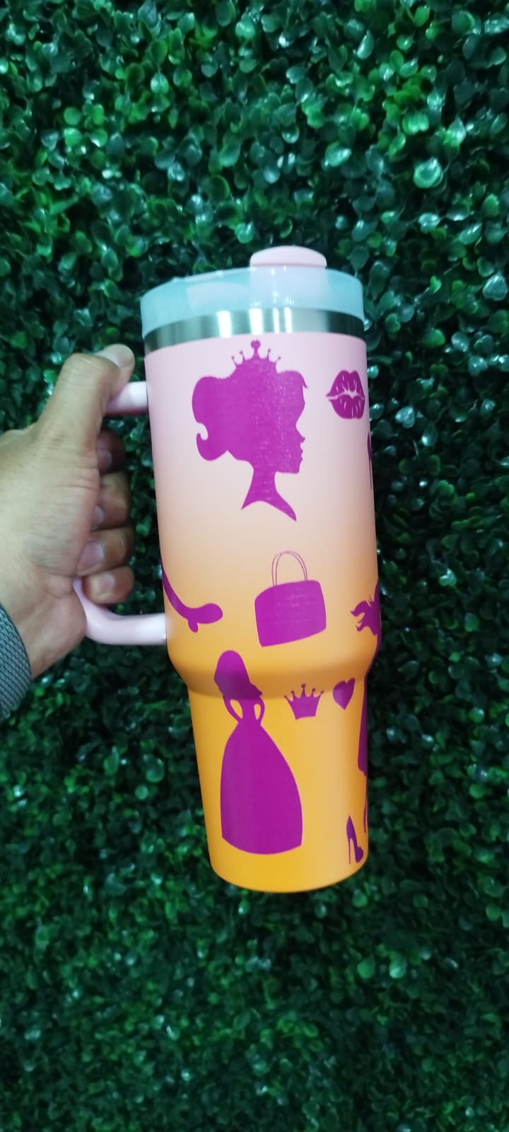 Copo Térmico 1200ml Barbie - Imagem 4