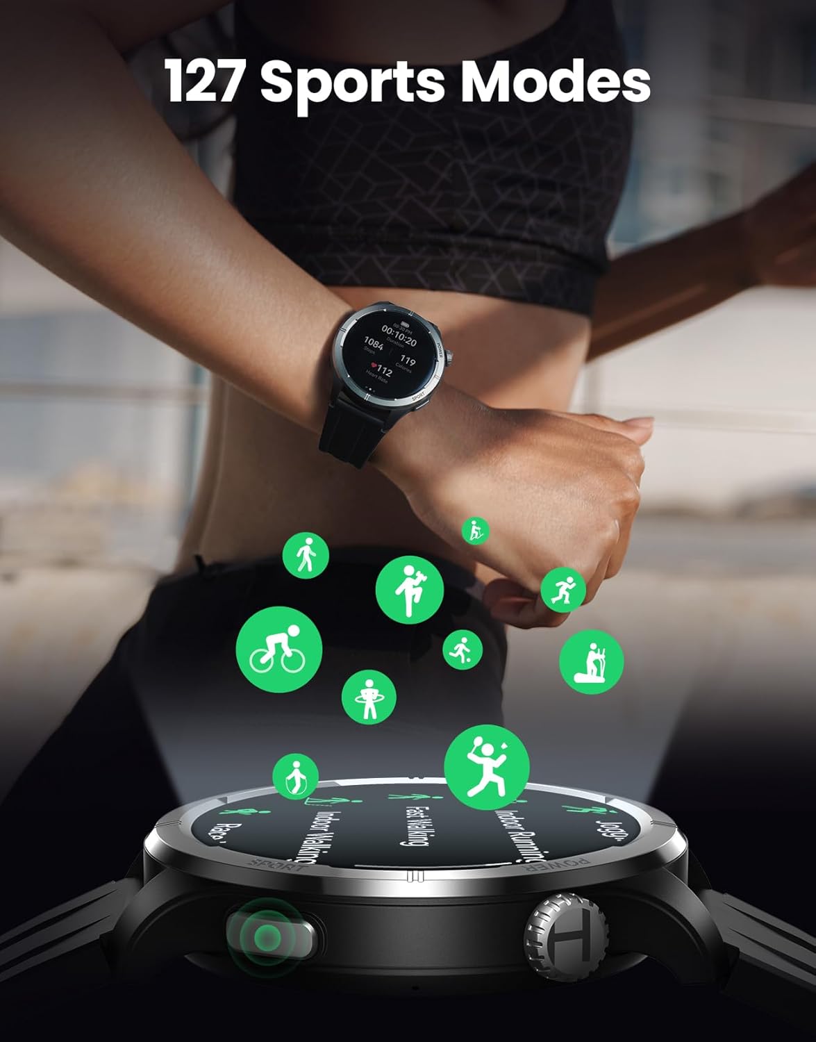 HAYLOU Solar Neo | Modos de treino | Assistente de Voz | Bluetooth 5.3 | IP68 - Imagem 7
