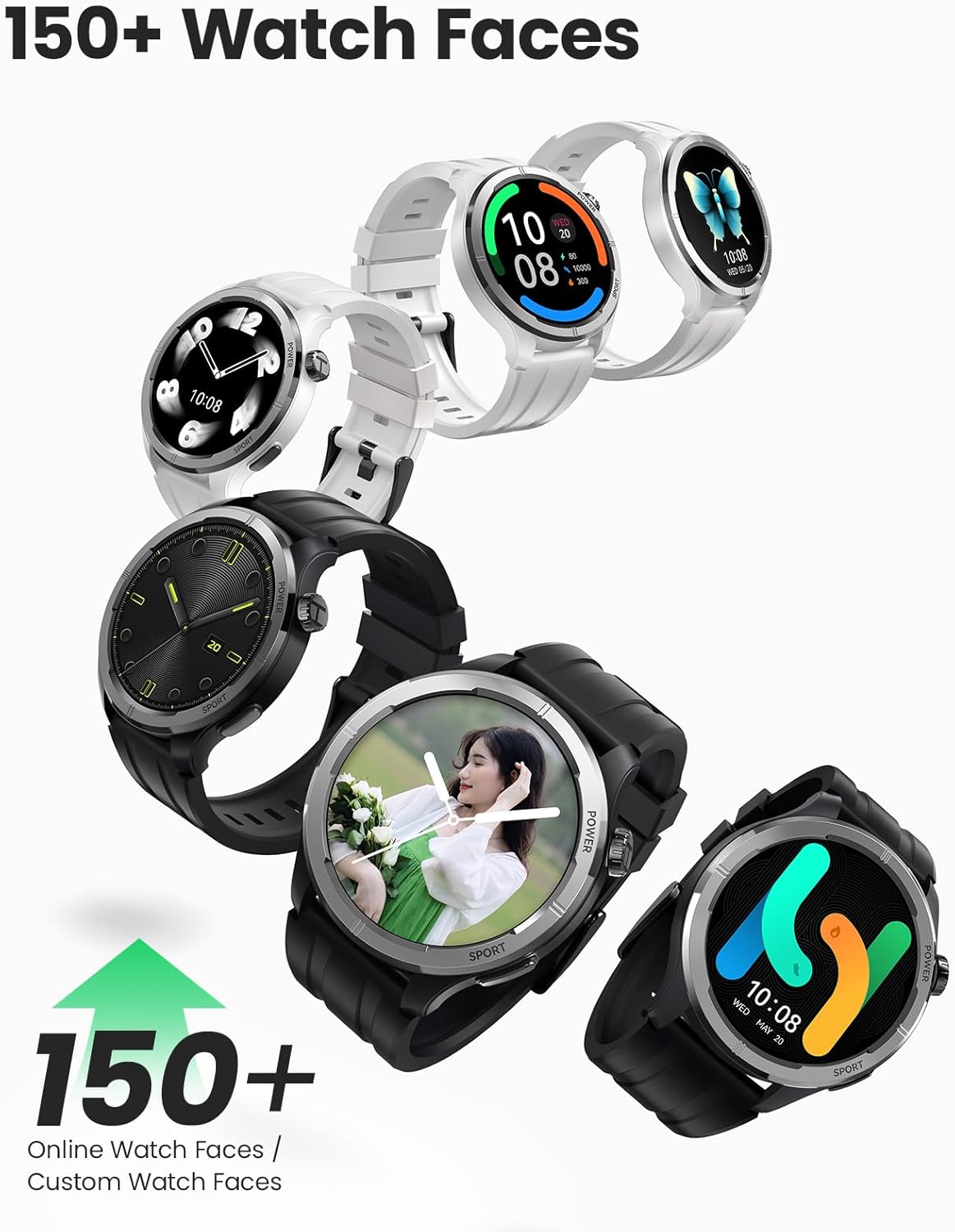 HAYLOU Solar Neo | Modos de treino | Assistente de Voz | Bluetooth 5.3 | IP68 - Imagem 6